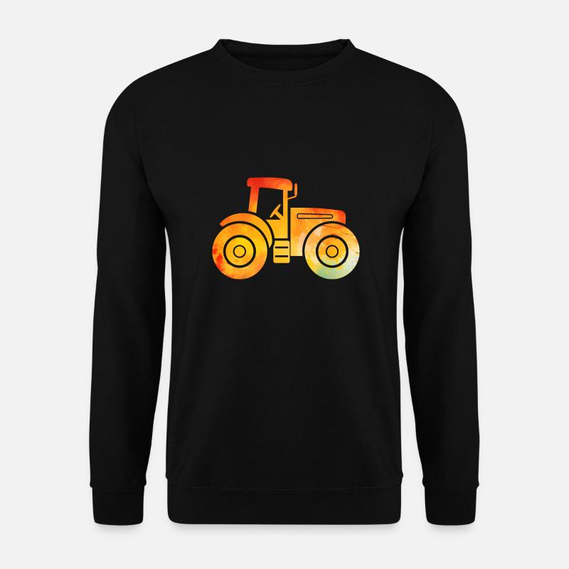 tractor - Unisex Sweatshirt - black