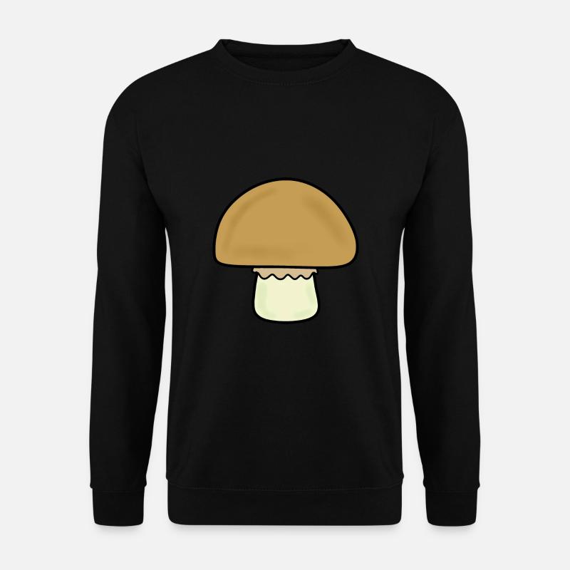 Pilz, Pilze - Unisex Pullover - Schwarz