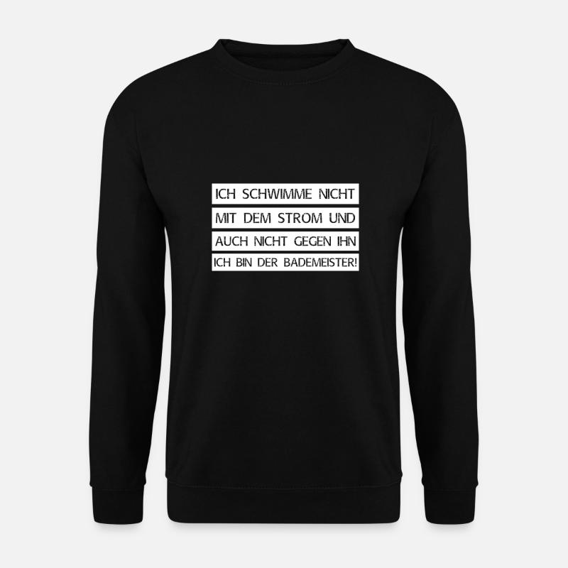 Bademeister - Unisex Pullover - Schwarz