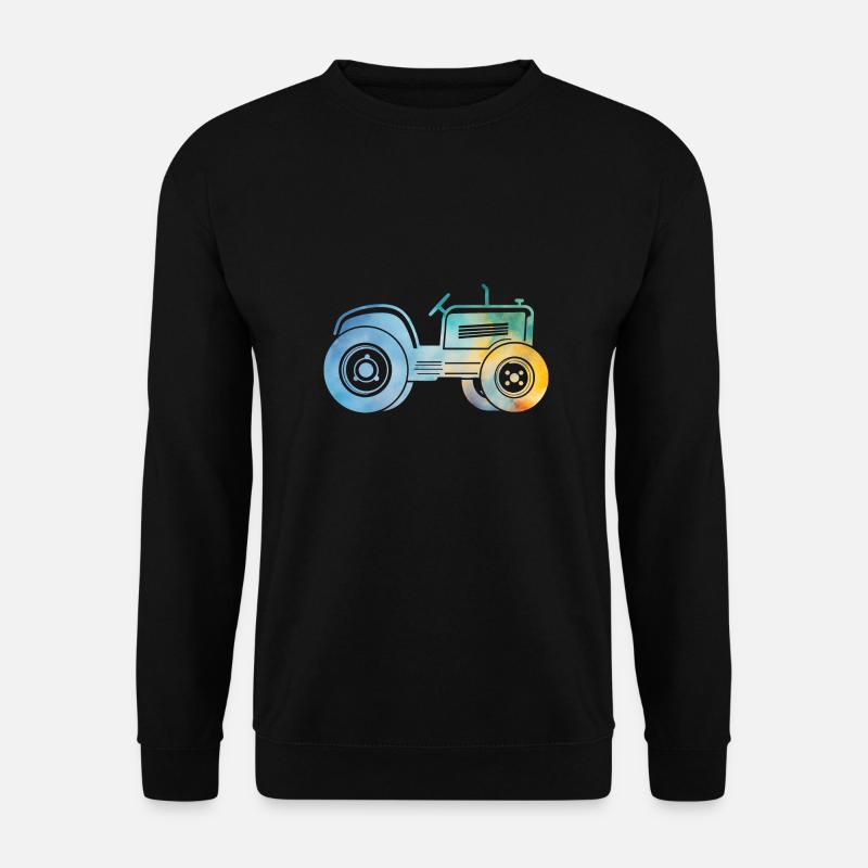 tractor - Unisex Sweatshirt - black