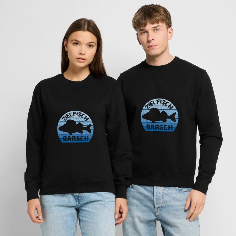 Target fish perch | Perca | Barchangler Unisex Sweatshirt