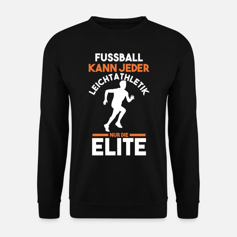 Leichtathletik - Unisex Pullover - Schwarz