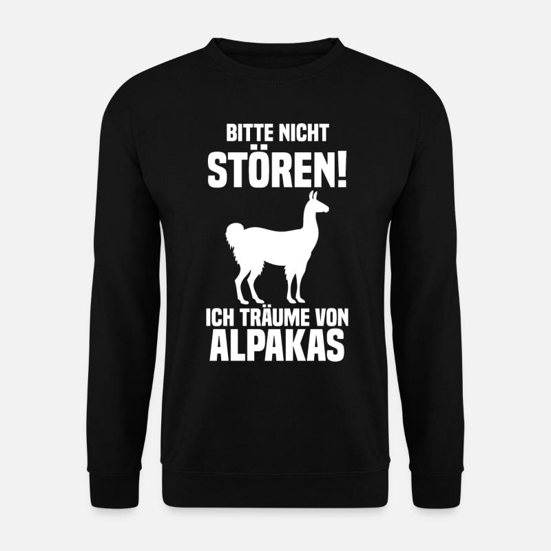 Alpaka - Unisex Pullover - Schwarz