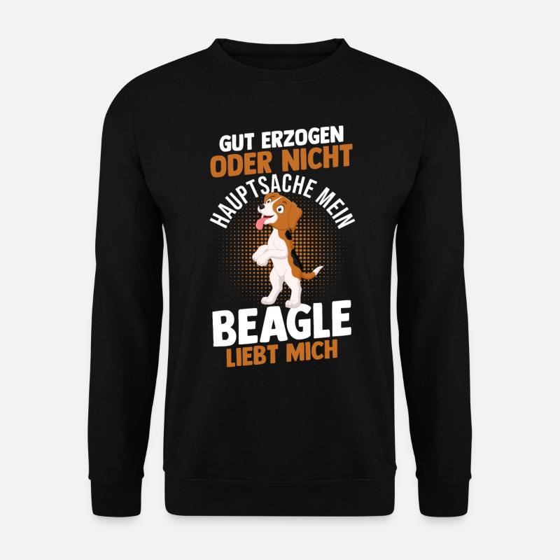 Dog Beagle - Unisex Sweatshirt - black