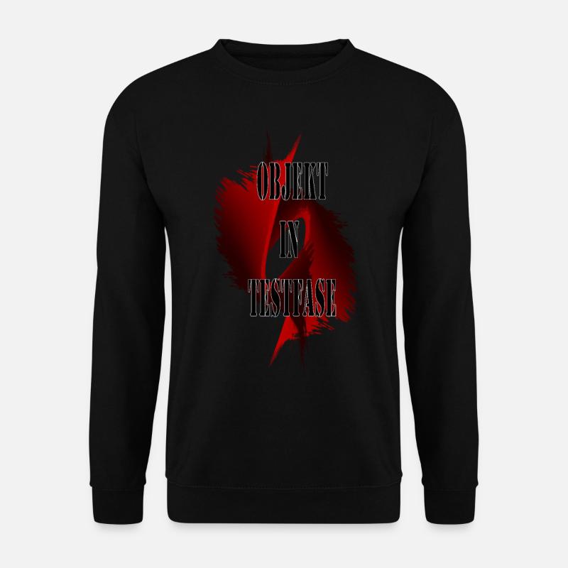 Objekt in Testfase - Unisex Pullover - Schwarz