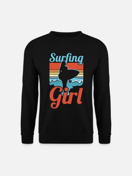 Surfeur - Sweat-shirt Unisexe - noir