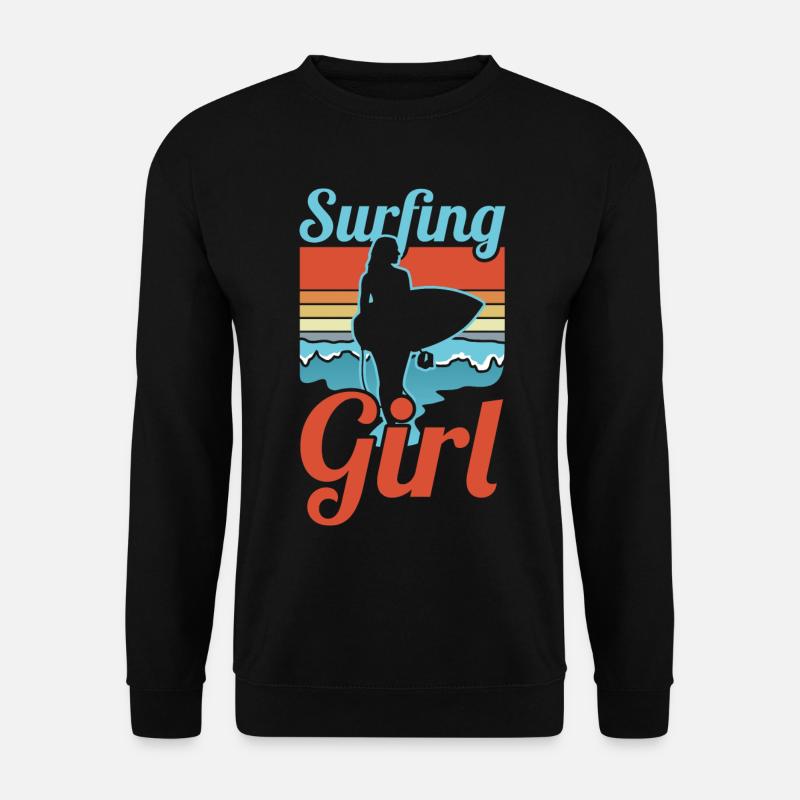 Surfer - Unisex Sweatshirt - black