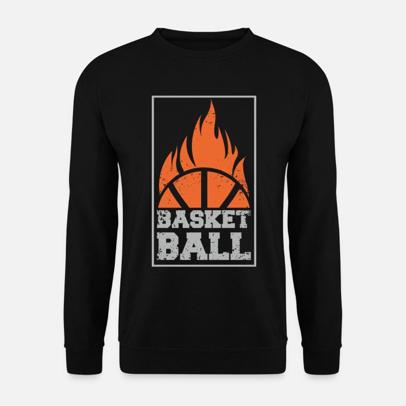 Basketball Basketballer - Unisex Pullover - Schwarz