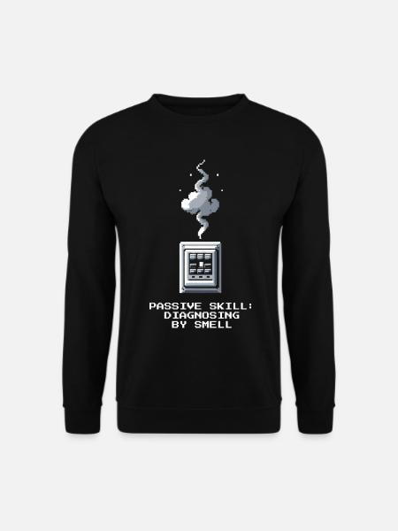 Troubleshooting by nose | Electrician Insider - Unisex Sweatshirt - black