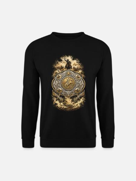 Rodeo American - Sweat-shirt Unisexe - noir