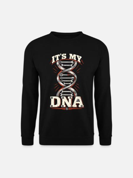 Mechaniker DNA – It's My DNA Werkzeug - Unisex Pullover - Schwarz