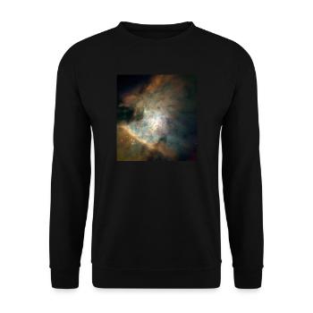 Galaxie - Unisex Pullover - Schwarz - Vorne - Alina (178cm) & Michal (187cm)