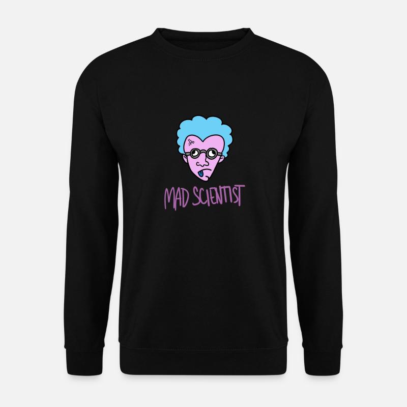 Mad Scientist Geschenkidee - Unisex Pullover - Schwarz