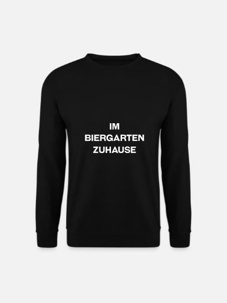 Biergarten Bier - Unisex Pullover - Schwarz