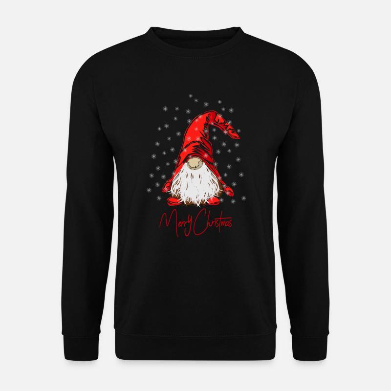 Elfe de noël noël - Sweat-shirt Unisexe - noir