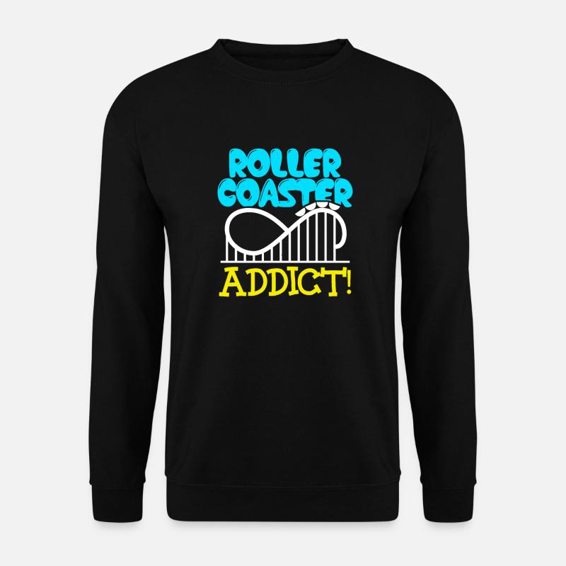 Rollercoaster Bekleidung - Unisex Pullover - Schwarz