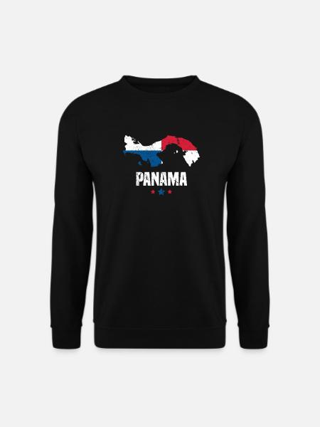 Panama Flag - Unisex Sweatshirt - black