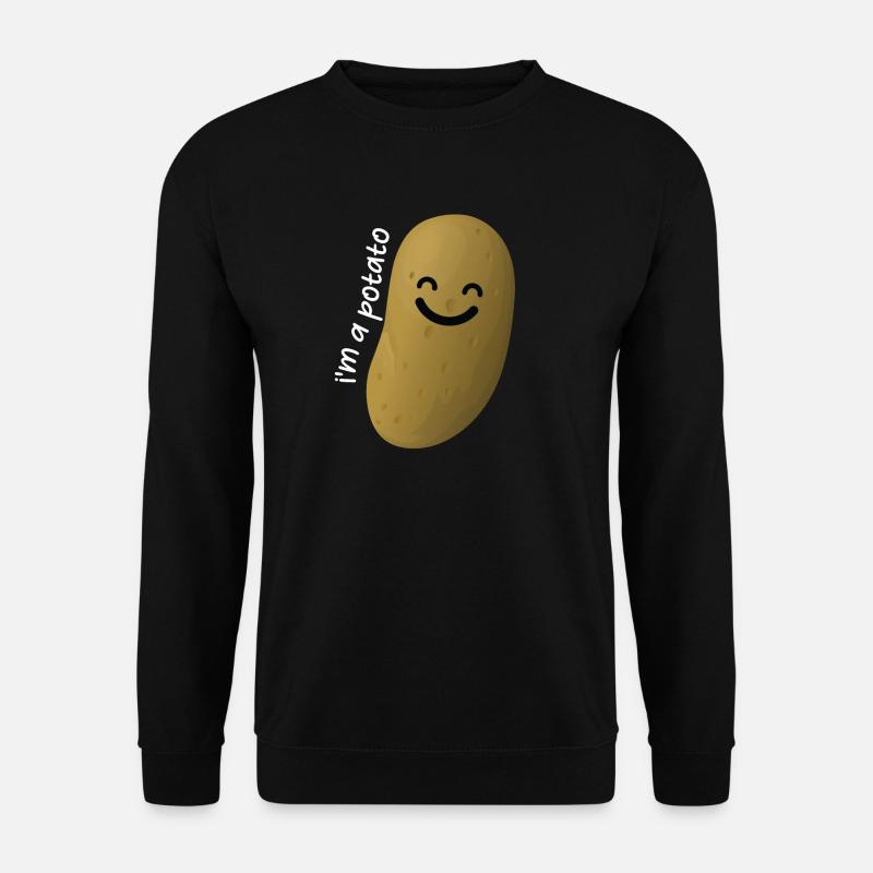I'm A Potato - Unisex Sweatshirt - black