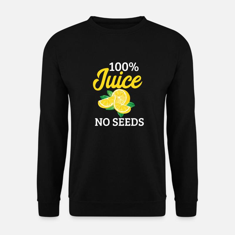 Funny Vasectomy No Seeds - Unisex Sweatshirt - black