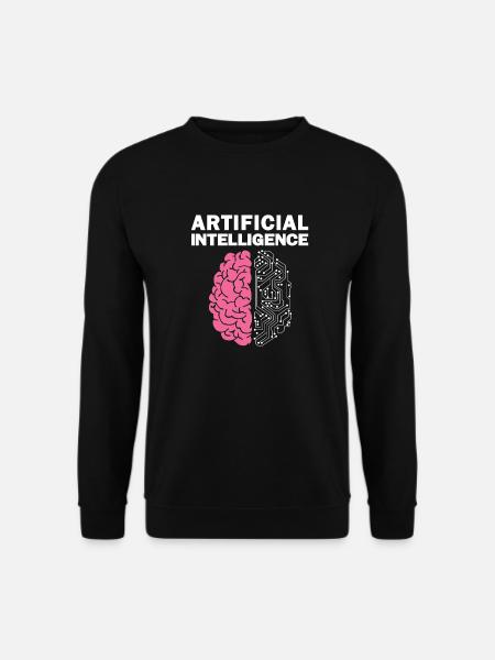 AI Artificial Intelligence - Unisex Sweatshirt - black