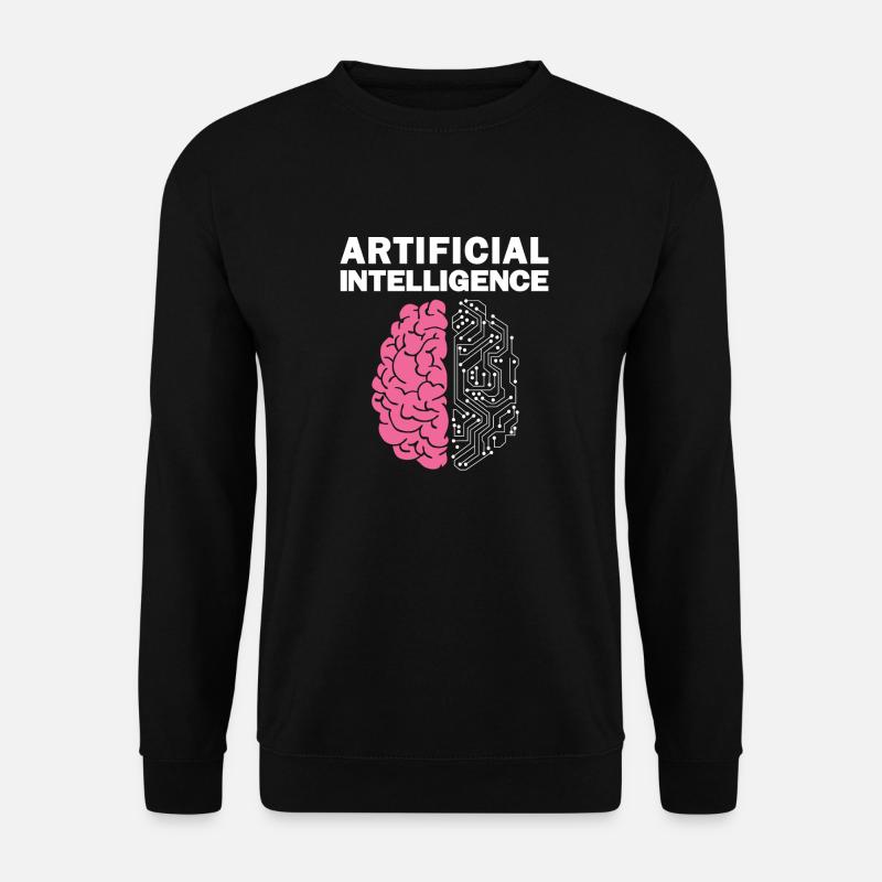 AI Artificial Intelligence - Unisex Sweatshirt - black