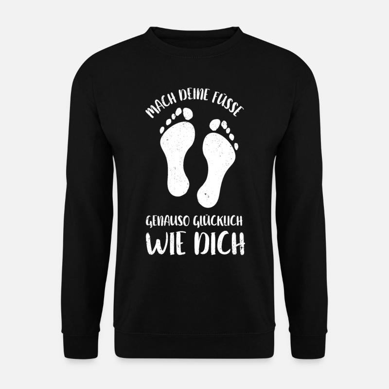 Fußpflege Pediküre Podologe Nagelstudio Geschenk - Unisex Pullover - Schwarz