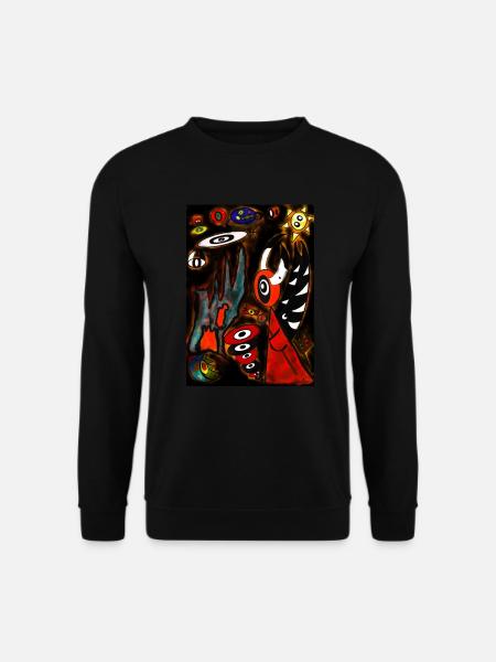 Sami wird die Welt entdecken - Unisex Pullover - Schwarz