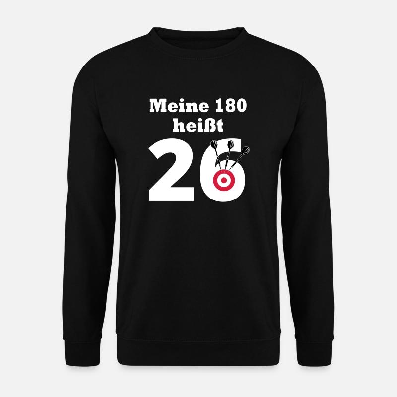Meine180 heißt 26 - Unisex Pullover - Schwarz
