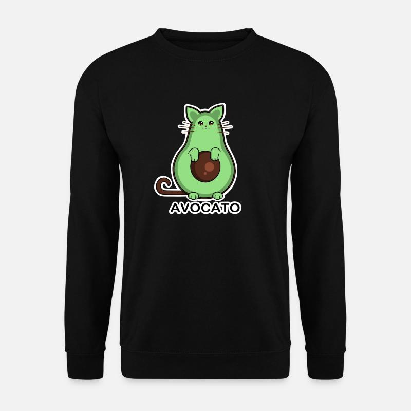Avocato - Unisex Pullover - Schwarz