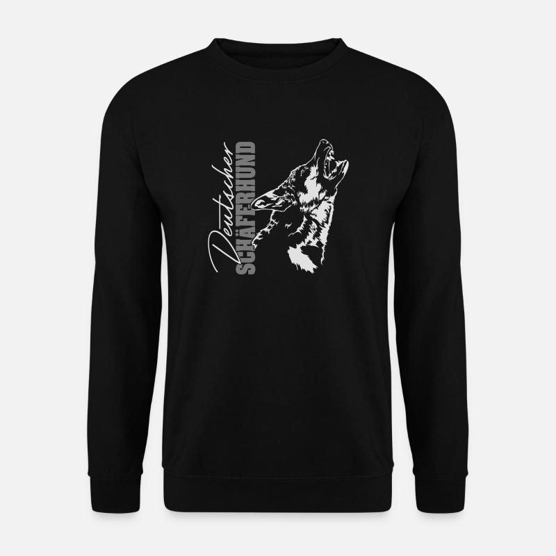 DEUTSCHER SCHÄFERHUND Hundesport Wilsigns Hunde - Unisex Pullover - Schwarz