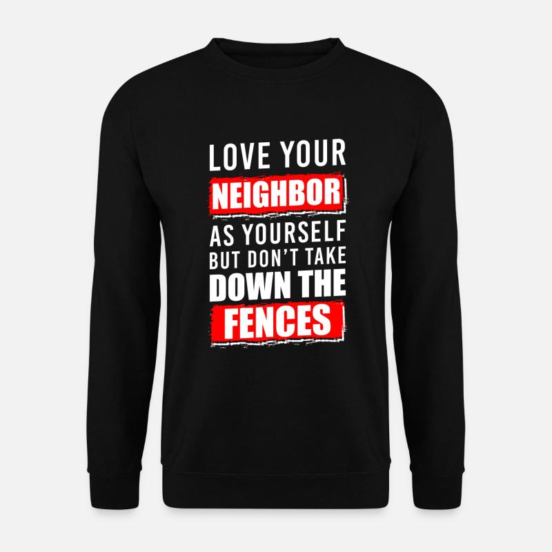 Neighbor Neighbor Celebration - Unisex Sweatshirt - black
