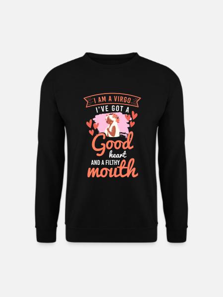 Virgo Qualities Superstition - Unisex Sweatshirt - black