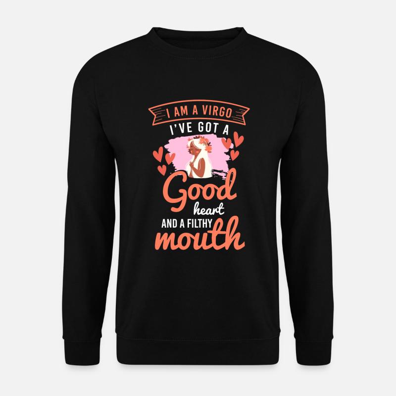 Virgo Qualities Superstition - Unisex Sweatshirt - black