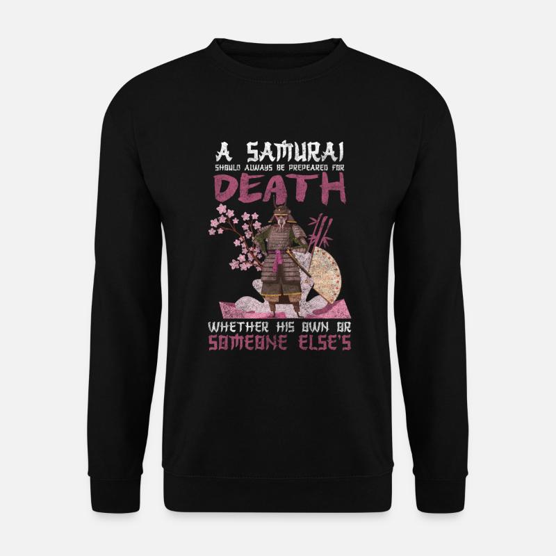 Samurai Aikido Ronin - Unisex Pullover - Schwarz