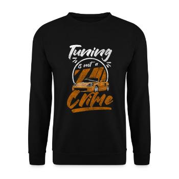 Tuning Carguy Show and Shine - Unisex Pullover - Schwarz - Vorne - Alina (178cm) & Michal (187cm)