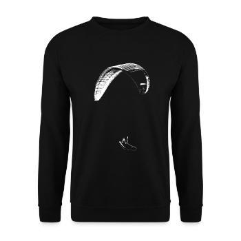 Paraglider Advance CP - Unisex Sweatshirt - black - Front - Alina (178cm) & Michal (187cm)