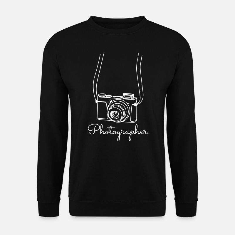 The Photographer - Unisex Pullover - Schwarz