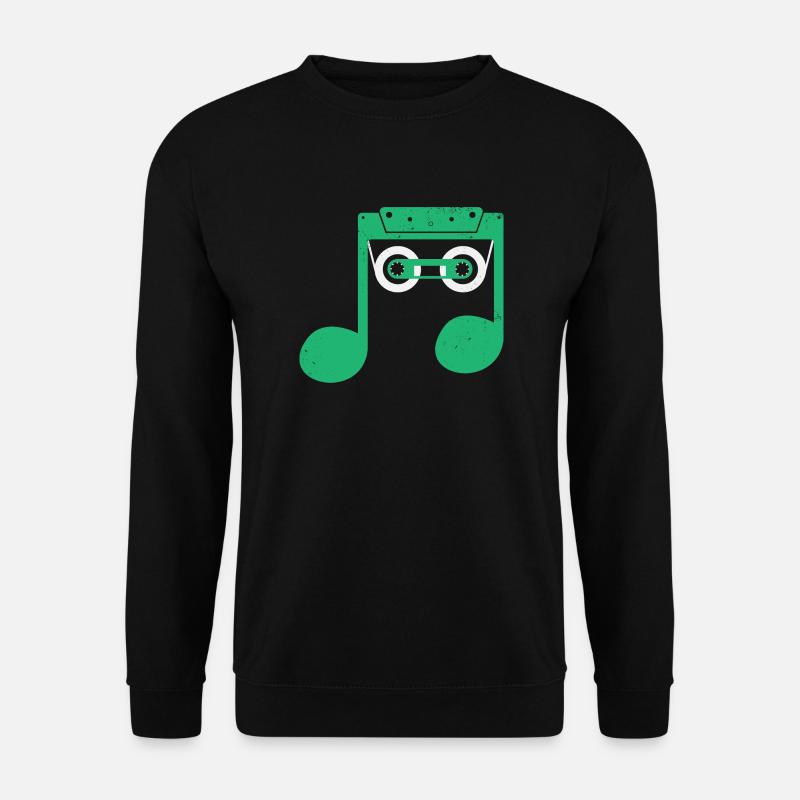 Compact Cassette Music - Unisex Sweatshirt - black