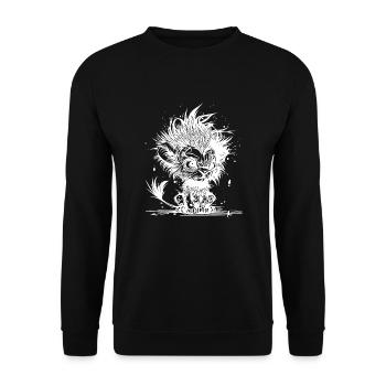 Câlins petits méchants enfants lion à crinière - Sweat-shirt Unisexe - noir - Devant - Alina (178cm) & Michal (187cm)