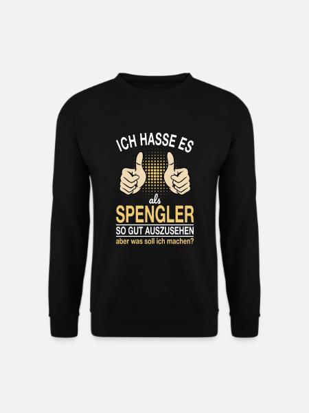 Spengler Spruch - Unisex Pullover - Schwarz