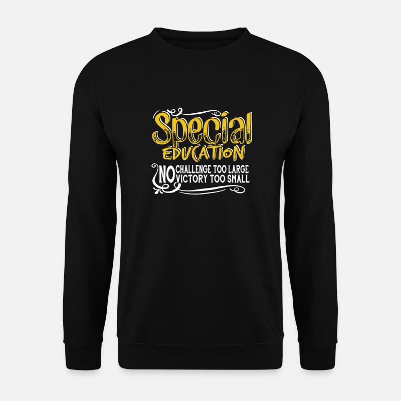 T-Shirts für Sonderpädagogik - Unisex Pullover - Schwarz