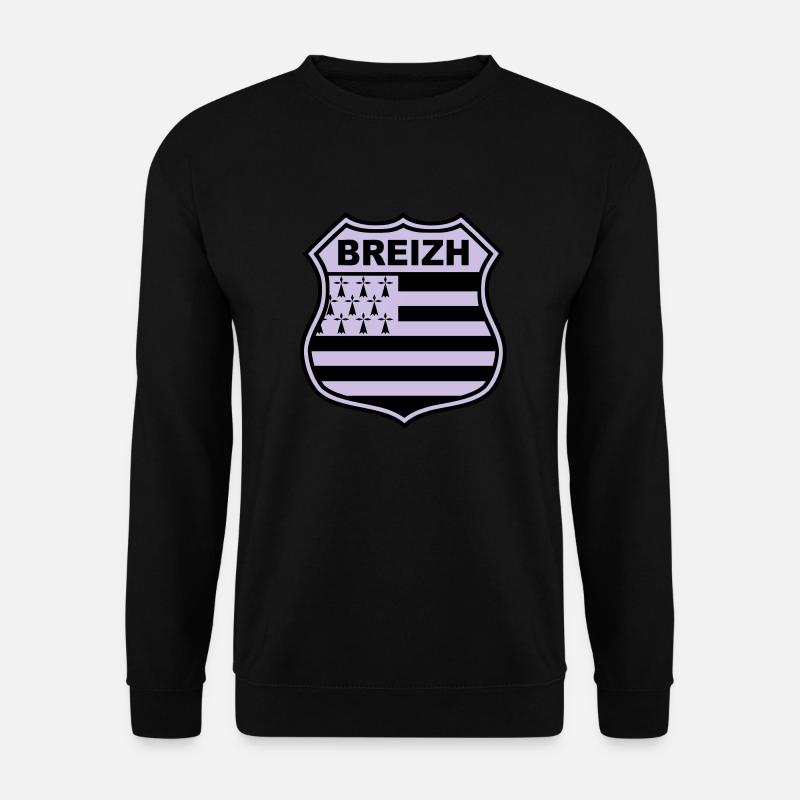 breizh Bretagne - Unisex Pullover - Schwarz