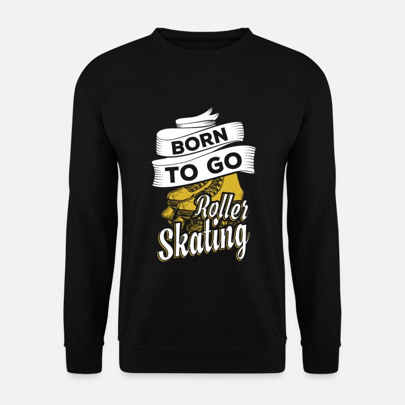 Roller skates - Unisex Sweatshirt - black