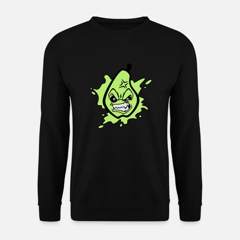 Angry pear - Unisex Sweatshirt - black