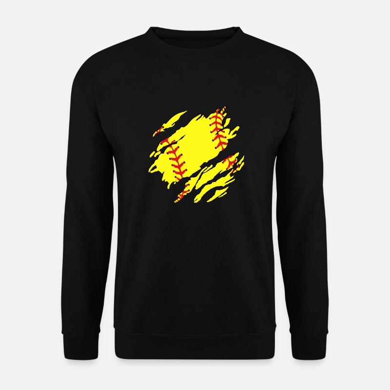 Softball Inside - Unisex Sweatshirt - black