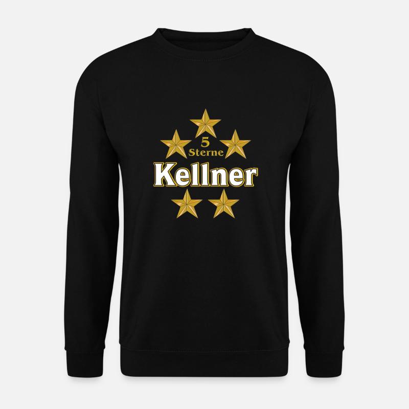 Vom Grafik Designer-- Kellner - Unisex Pullover - Schwarz