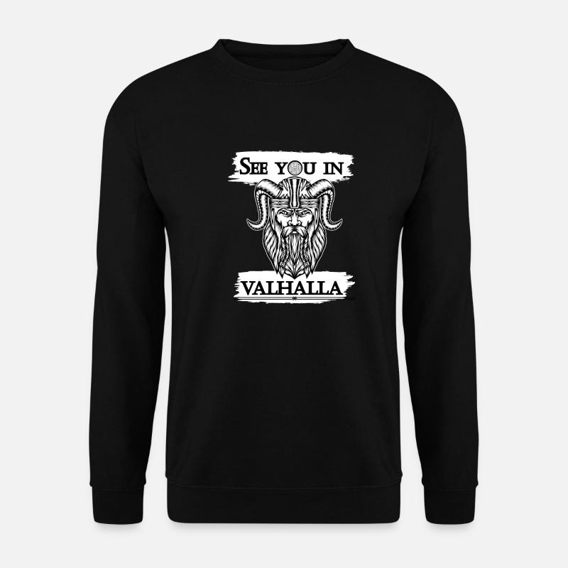 Rendez-vous au Valhalla - Sweat-shirt Unisexe - noir