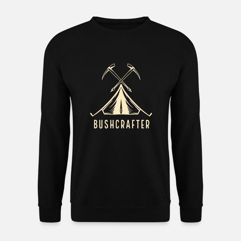 Bushcrafter - Unisex Pullover - Schwarz