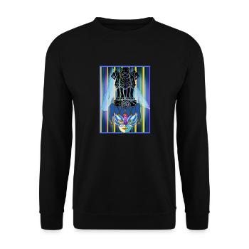 Venise, Italie - Sweat-shirt Unisexe - noir - Devant - Alina (178cm) & Michal (187cm)