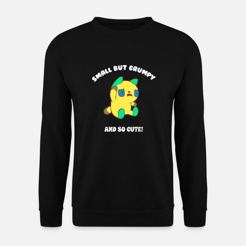 Small but grumpy - Unisex Sweatshirt - black
